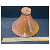 Moroccan Cooking Tagine, Terra Cotta Glazed Top