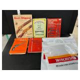 Vintage gun books and bags
