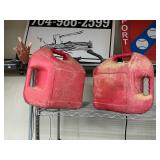 2 gas cans