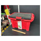 Storage box with contents