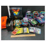 Pokï¿½mon Lot. Cards, tins, etb boxes