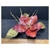 MCM Metal Flower on Rock