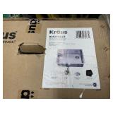 New stainless steel sink