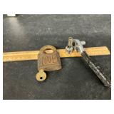 Ratchet and vintage lock