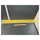 Advertising yard sticks Albemarle and other