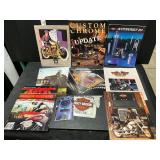 Motorcycle magazines and other