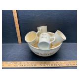 Homer Laughlin bowl and pitcher