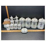 Vintage canister set