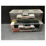 2 die cast cars