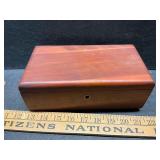 Lane chest and Coke pencil sharpeners