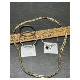 Necklace and bracelets