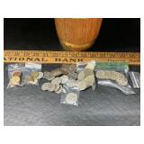 Bank and foreign coins