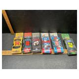 6 packs of race cards