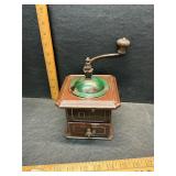Antique coffee grinder