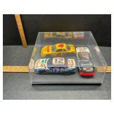 NASCAR die cast and 2 models