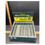 Vintage split shot sinker box