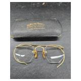 Antique glasses gold filled