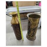 Umbrella stand and vase