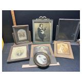 Vintage pictures and frames