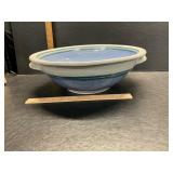 Large pottery bowl