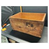 Vintage wooden crate