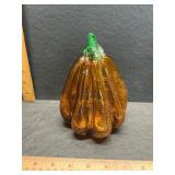 Glass pumpkin