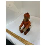 1920s Schuco German mechanical bellhop Monkey