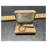 100 dollar bill key chain