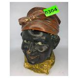 Rare terracotta tobacco jar Bernard Bloch