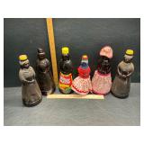 Syrup bottles