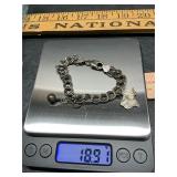 18.91 grams sterling silver bracelet