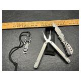 Multi tool and knives