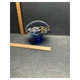 Art glass basket