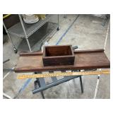 Antique slaw board