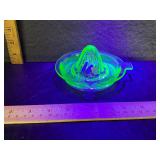 Uranium glass juicer
