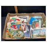 Vintage post cards and other