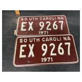2 1971 SC tags