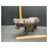 Leather hippopotamus