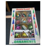 Vintage glass ornaments