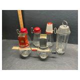 Vintage nut choppers and a mixer