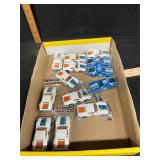 13 vintage Matchbox cars