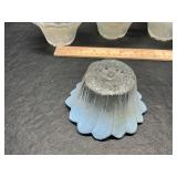 Vintage flower bowls