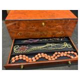 Jewelry box and contents