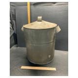 Large tin bucket