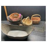 Baskets and other