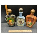 Vintage decanters