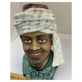 Antique porcelain tobacco jar