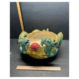 Large bowl has been repaired