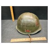 Vintage military helmet