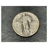 1930 silver quarter